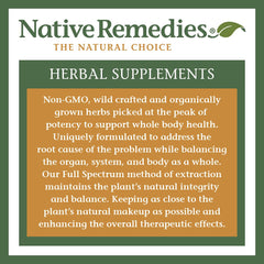 Native Remedies LegCalm capsules on a light background, easy to swallow
