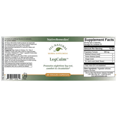 Native Remedies LegCalm sleep support in a calm bedroom setting