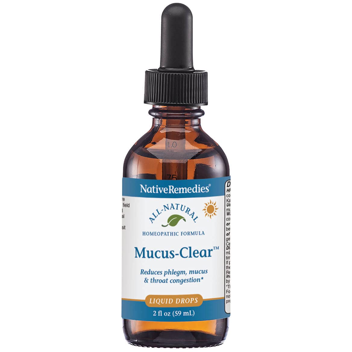 Native Remedies Mucus-Clear Daytime drops for all-day decongestion