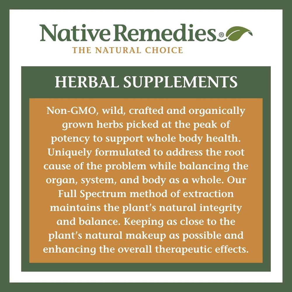 Native Remedies Natural Moves packaging and bottle overview