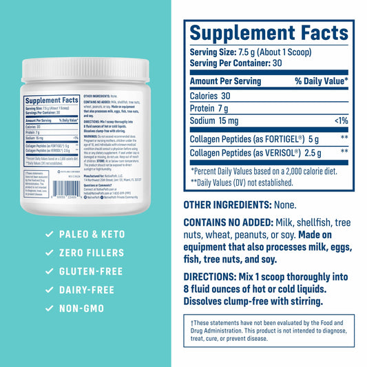 NativePath Joint Health advanced formula scoop highlights easy dosing