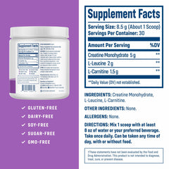 NativePath scoop pours powder into water for easy daily use