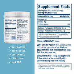 NativePath Bone Health scoop ready to mix into drinks for daily collagen support