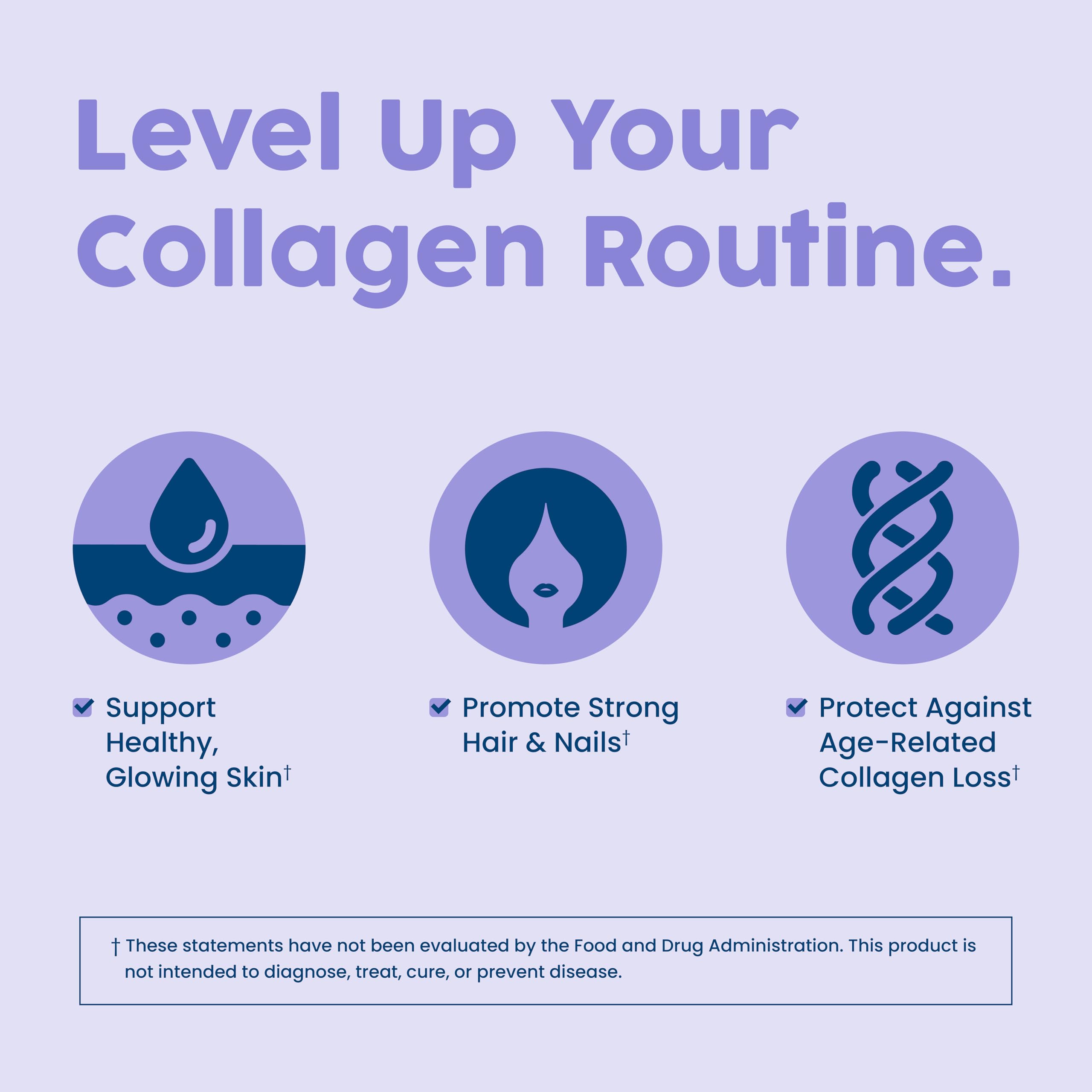 NativePath Collagen Care+ hyaluronic acid graphic emphasizing hydration benefits