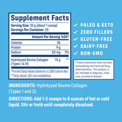 NativePath Collagen Peptides powder scoop highlights simple daily dosing.