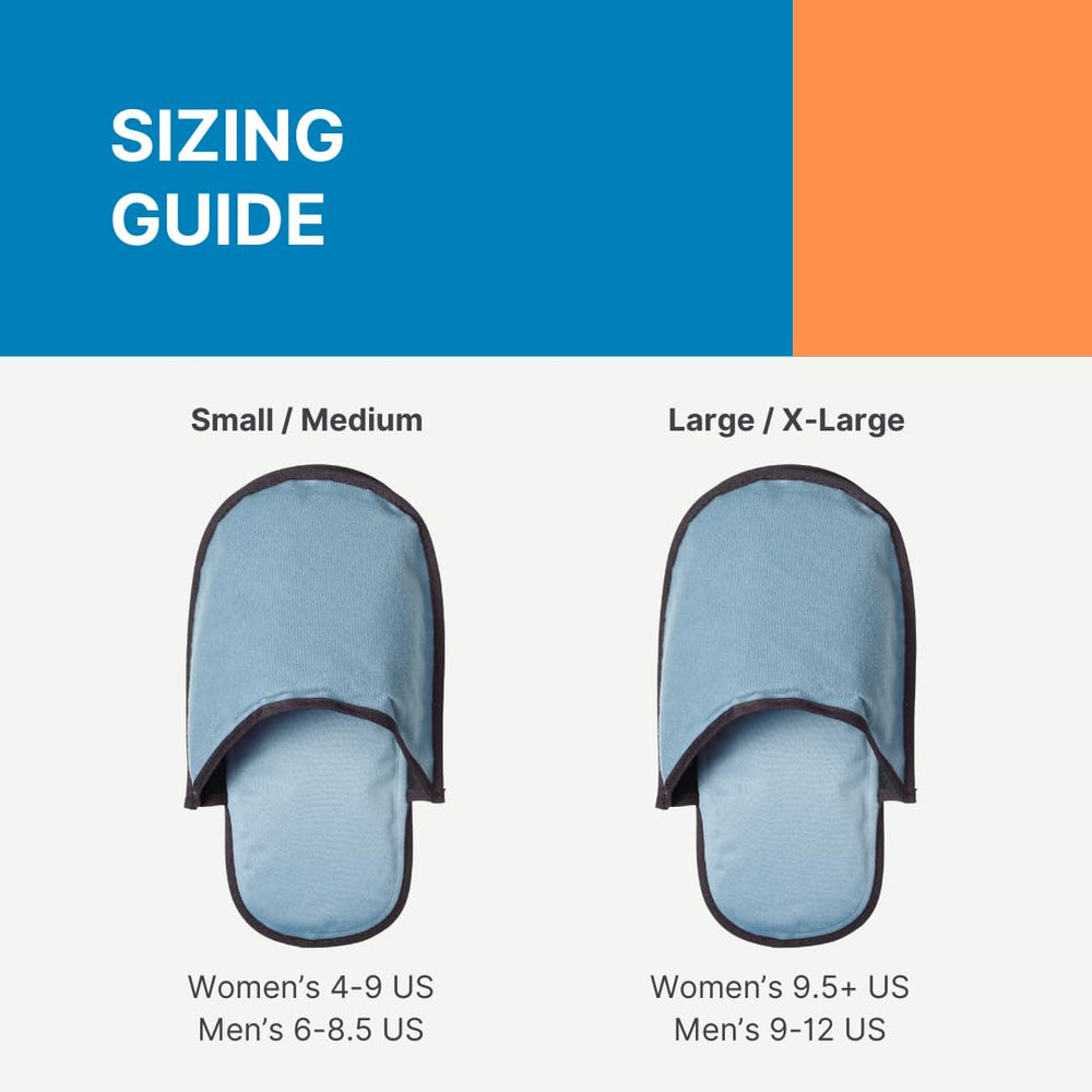 NatraCure ice slippers deliver soothing relief for foot swelling.
