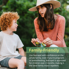 Natrapel DEET-free alternative wipes for safer bug protection.