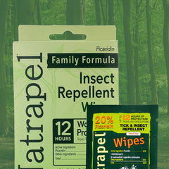 Natrapel gear-safe formula preserves synthetic fabrics during outdoor use.
