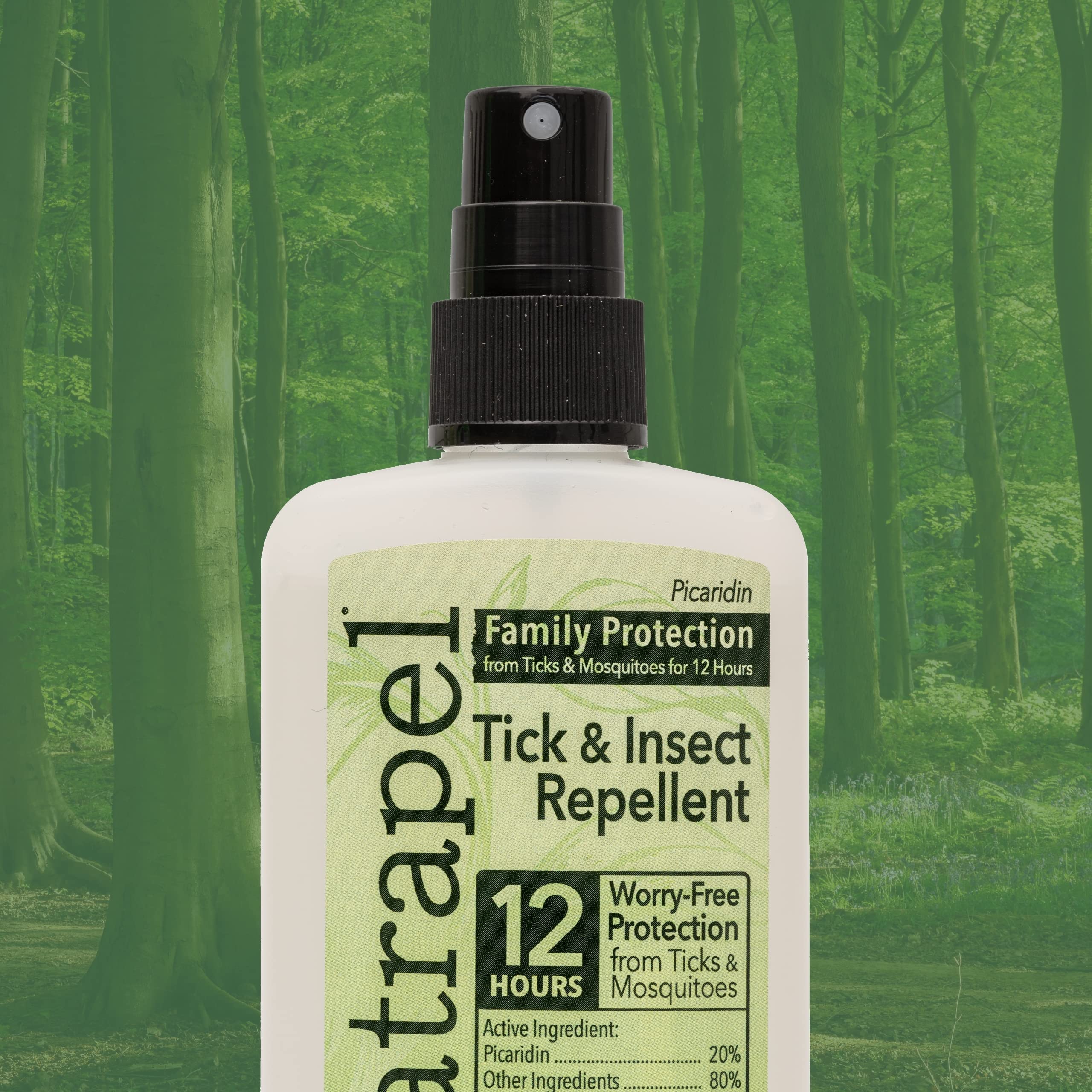 Natrapel outdoor adventure packaging emphasizing convenience and protection