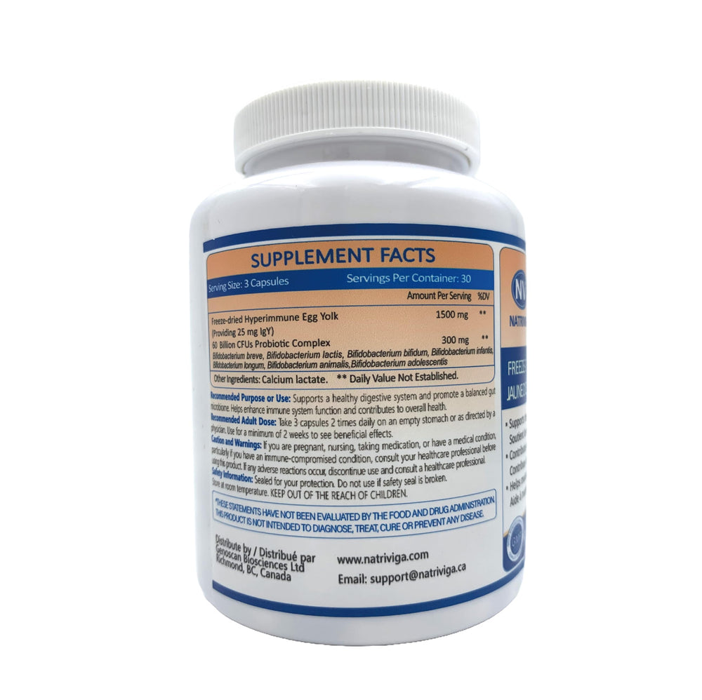 NATRIVIGA Heliclear label highlights clean formulation with no artificial additives