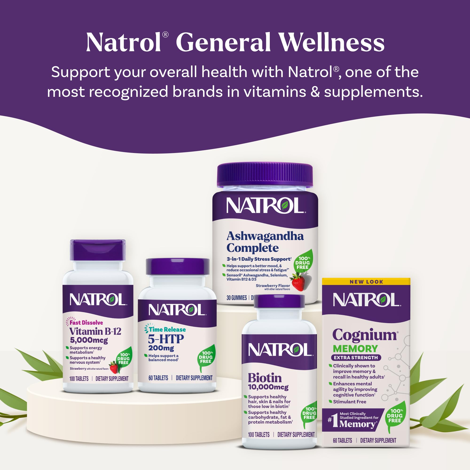 Natrol Magnesium Glycinate capsules in hand demonstrating easy daily consumption.