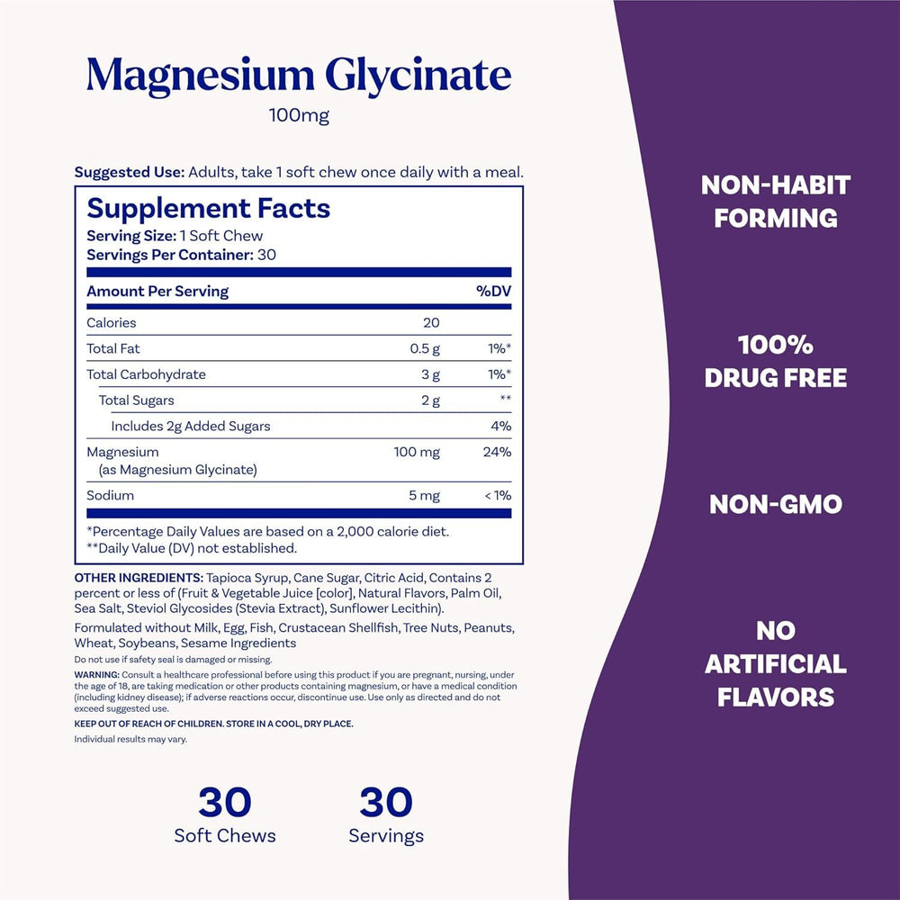 Natrol Magnesium Glycinate closeup shows cherry lemon flavor.
