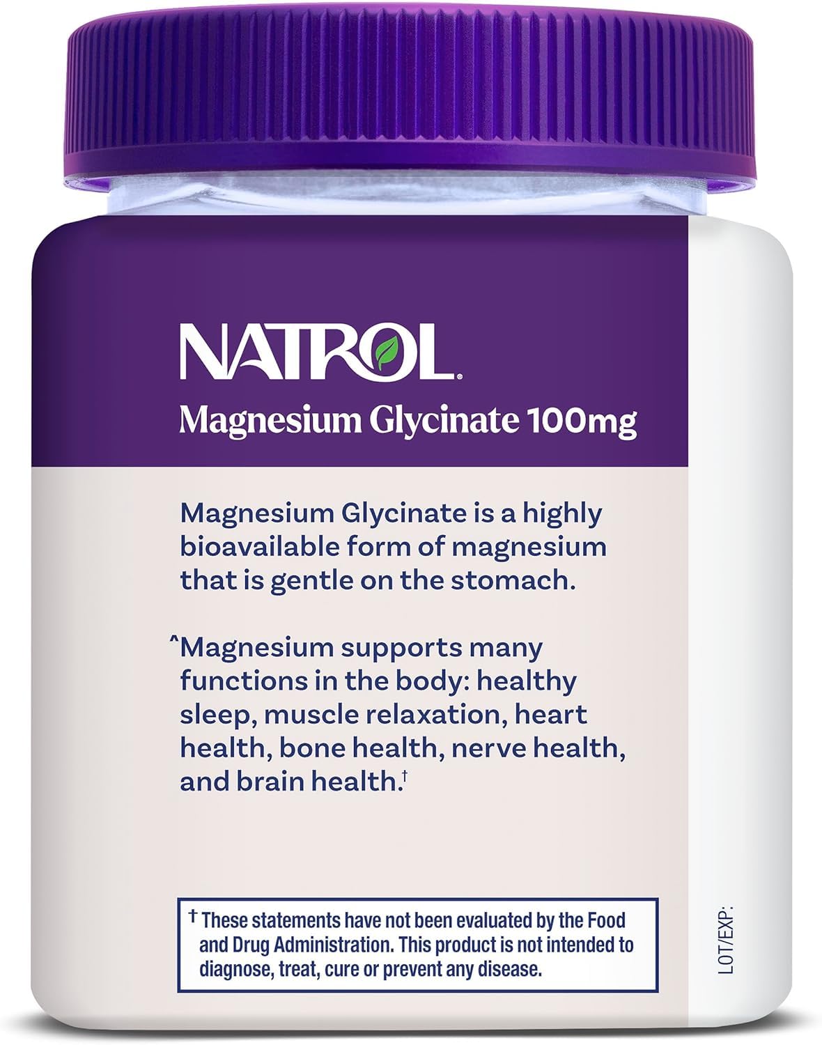 Natrol Magnesium Glycinate taste test conveys pleasant flavor.
