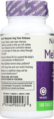 Natrol Melatonin 3 mg tablets in pack of four for nightly use.
