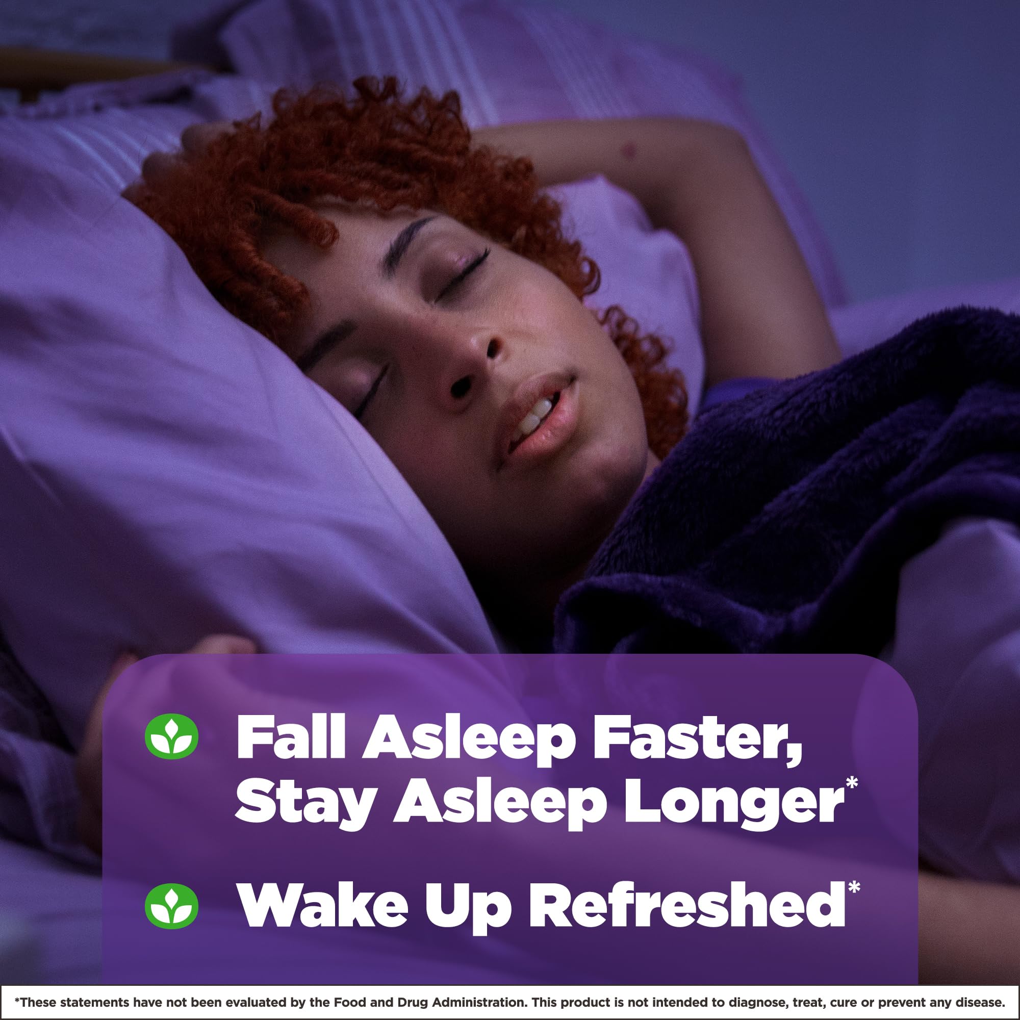 Natrol melatonin fast-dissolve tablets on foil blister card for easy bedtime routine.