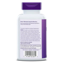 Natrol melatonin 3mg strawberry fast-dissolve tablets are vegetarian and dairy-free.