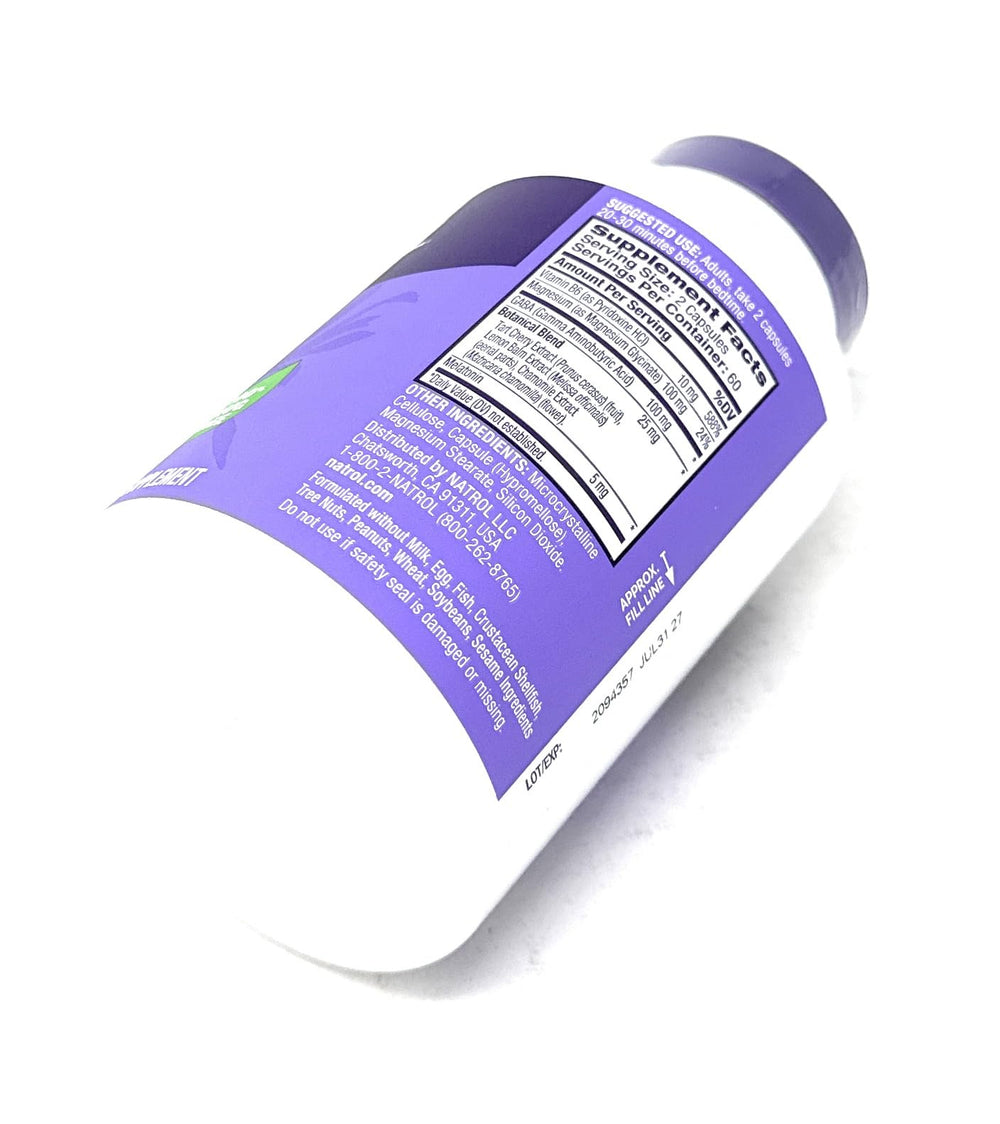 Vitamin B6 in Natrol Sleep & Restore supports overall wellness