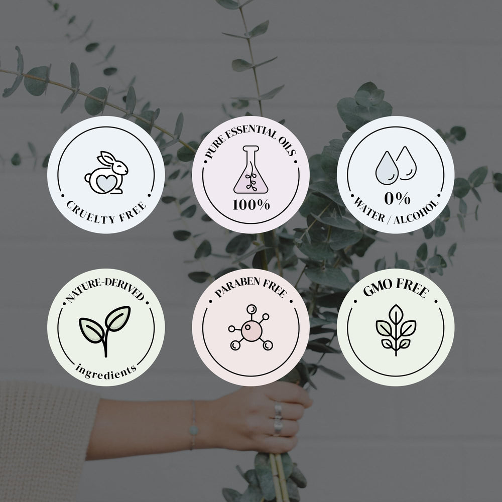 Natscent Diffuser oil arrangement highlights premium fragrance blends.