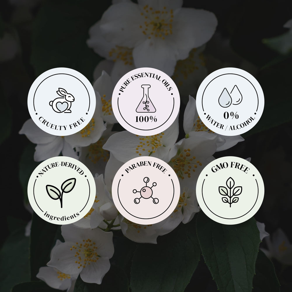 Natscent Jasmine Delight ingredients leaf showcases plant-derived composition