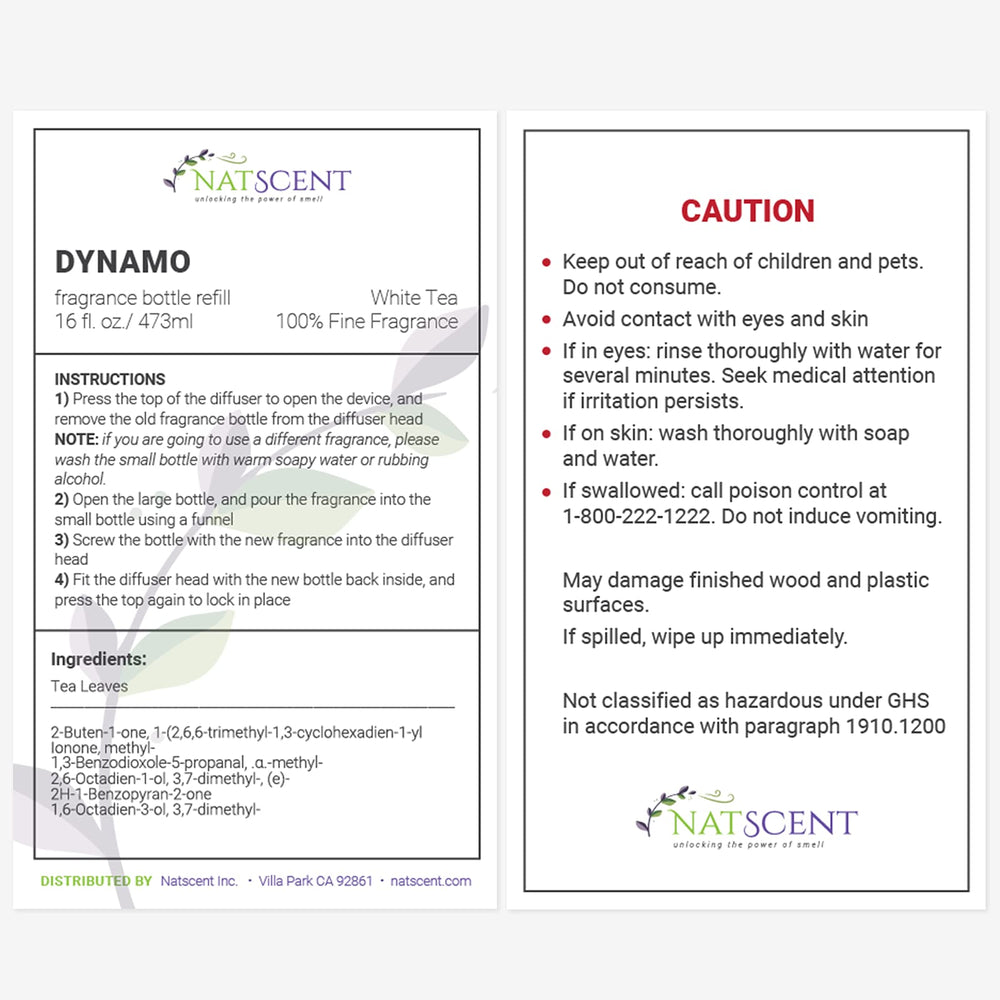 Natscent White Tea IFRA-certified ensures safety and quality