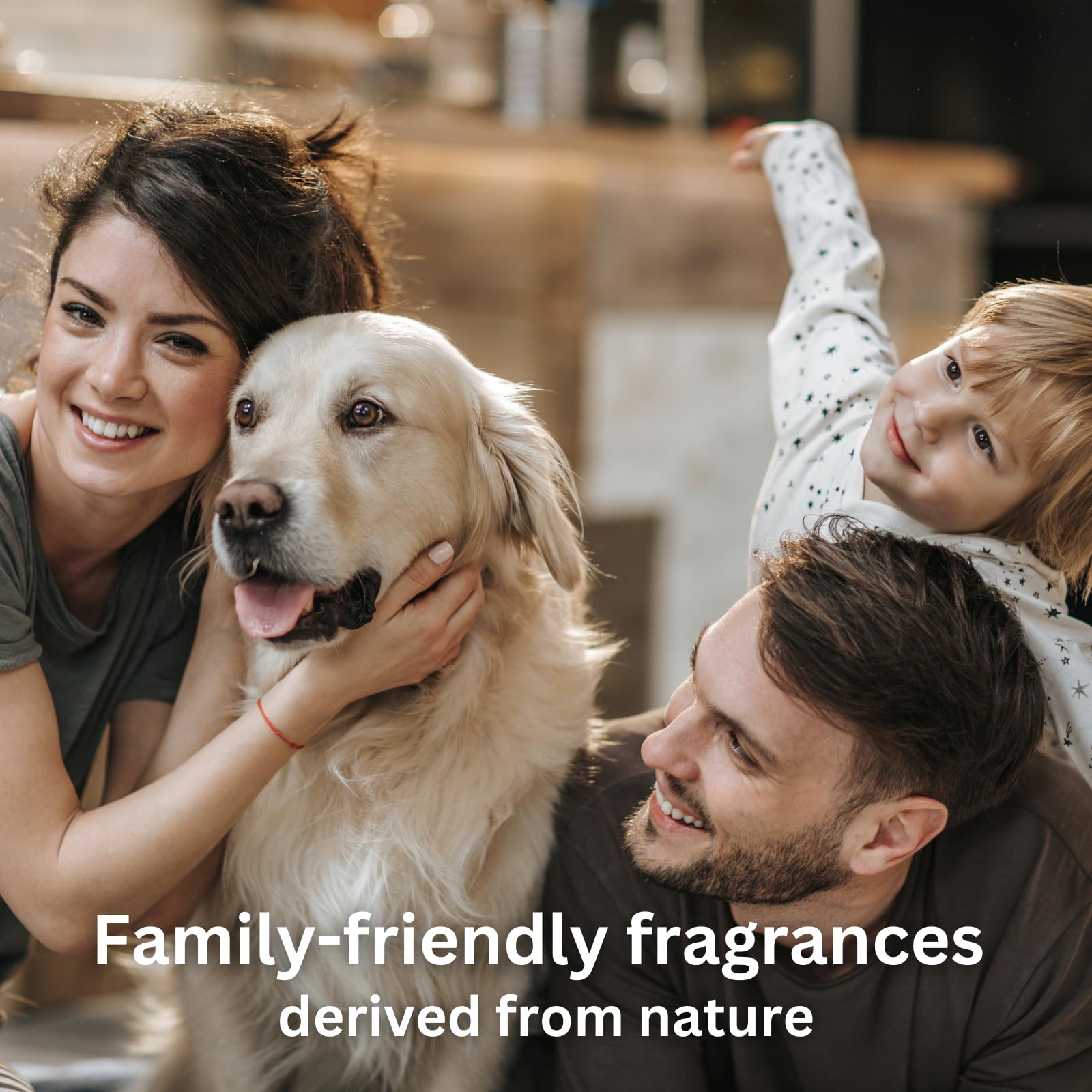 Natscent white tea oil bottle, fresh and soothing fragrance.