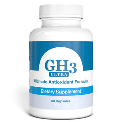 Nattura G-H3 Ultra bottle shows the antioxidant formula for daily wellness.