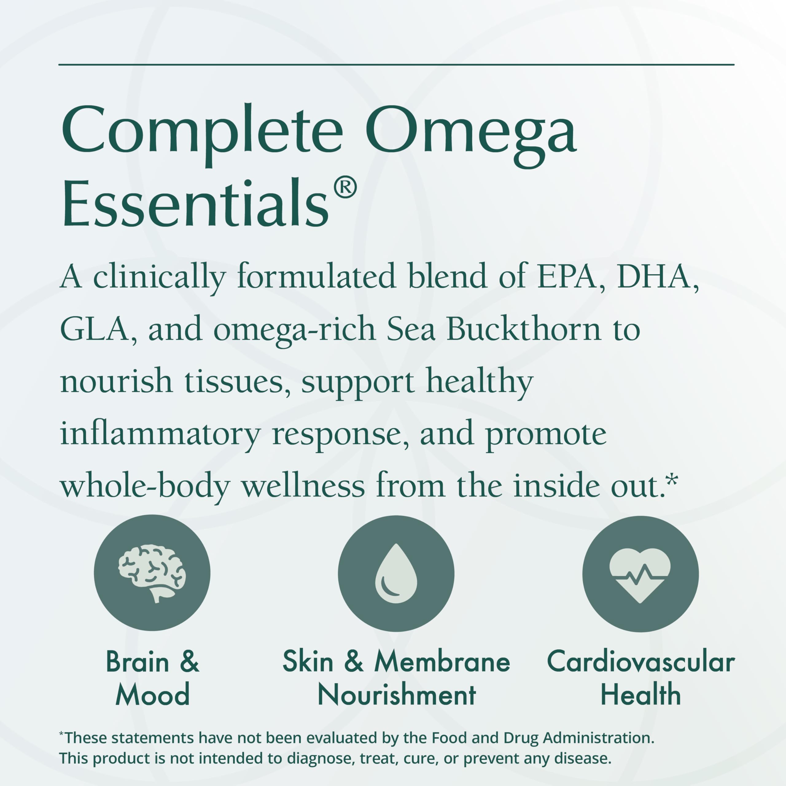 Capsules closeup from Natura Health Complete Omega Essentials showcasing glossy softgels.