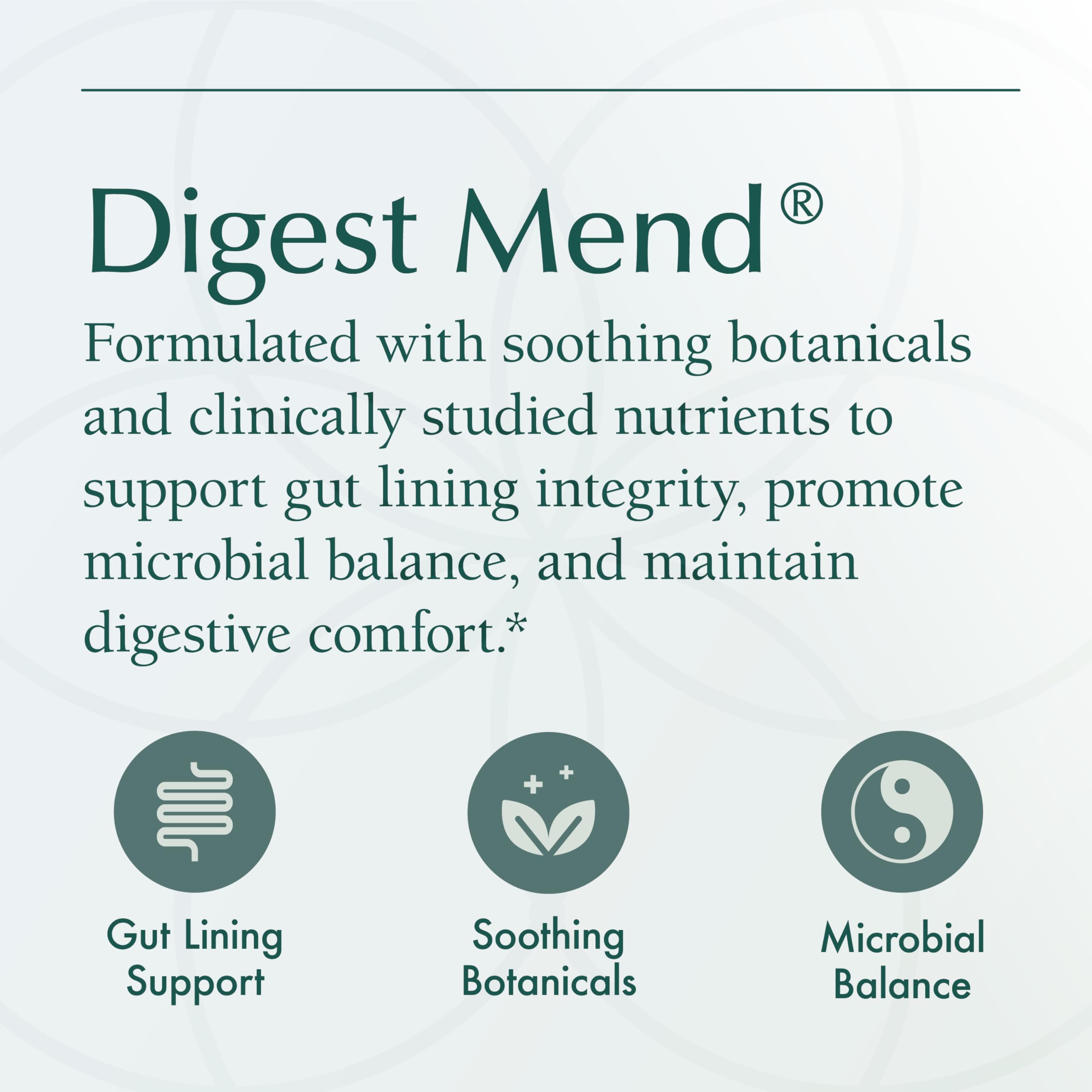 Digest Mend mastic gum ingredient supports gut-friendly balance
