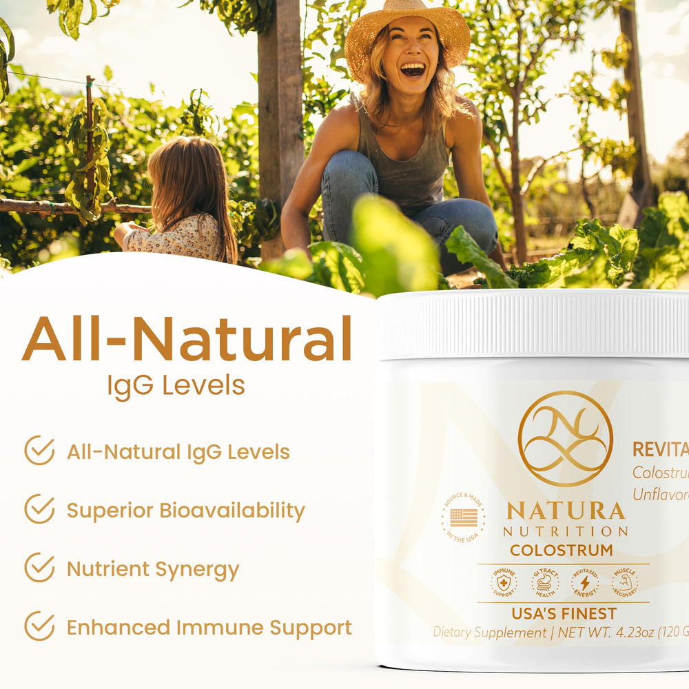 Natura Nutrition US-sourced farms highlighting ethical grass-fed origins