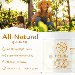 Natura Nutrition US-sourced farms highlighting ethical grass-fed origins