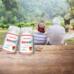 Naturachol blend infographic demonstrates synergistic ingredients and benefits.
