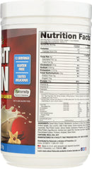 Naturade Weight Gain vanilla aroma closeup hints appealing flavor during mixing.