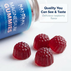 Natural BioScience easy-to-chew magnesium gummies for daily energy