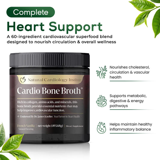 Natural Cardiology Institute Cardio Bone Broth scoop measures for precise servings