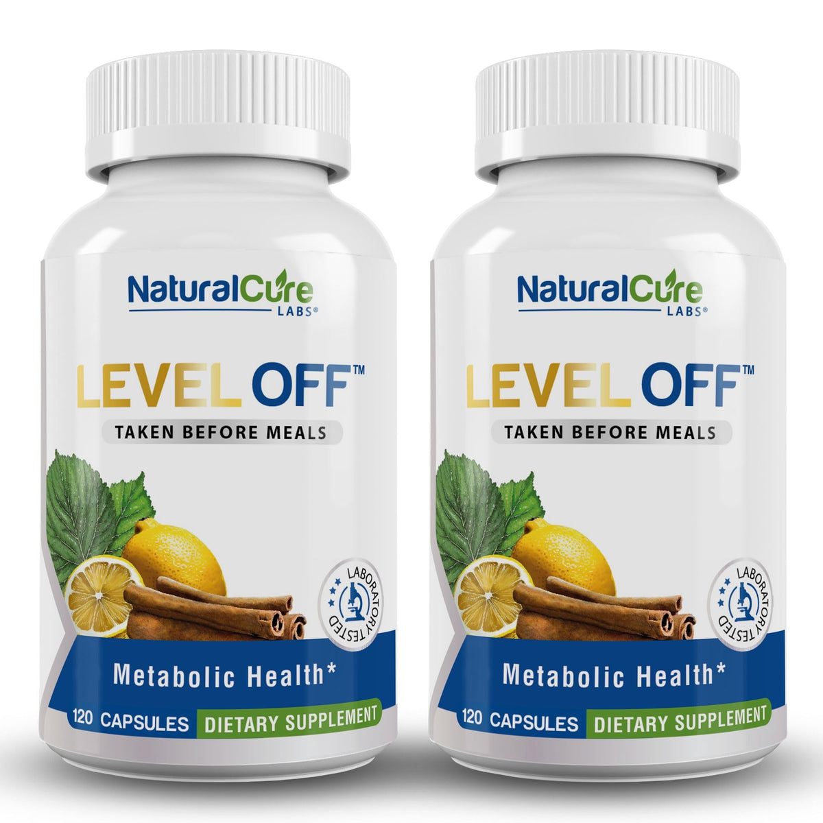 Natural Cure Labs Level Off glucose capsules for post meal balance and steady energy