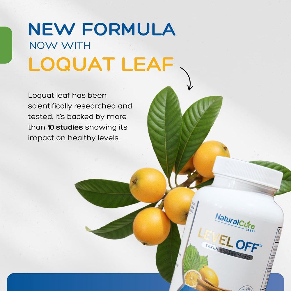 Natural Cure Labs Level Off label details highlight clean label intent.