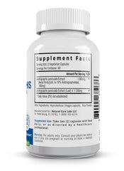 Natural Cure Labs premium herbal supplement on kitchen counter ready for daily use