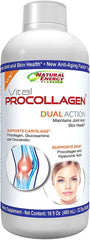 Natural Energy Vital Procollagen bottle for daily use and joint support.