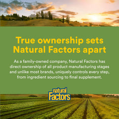 Allergen-free label on Natural Factors greens product