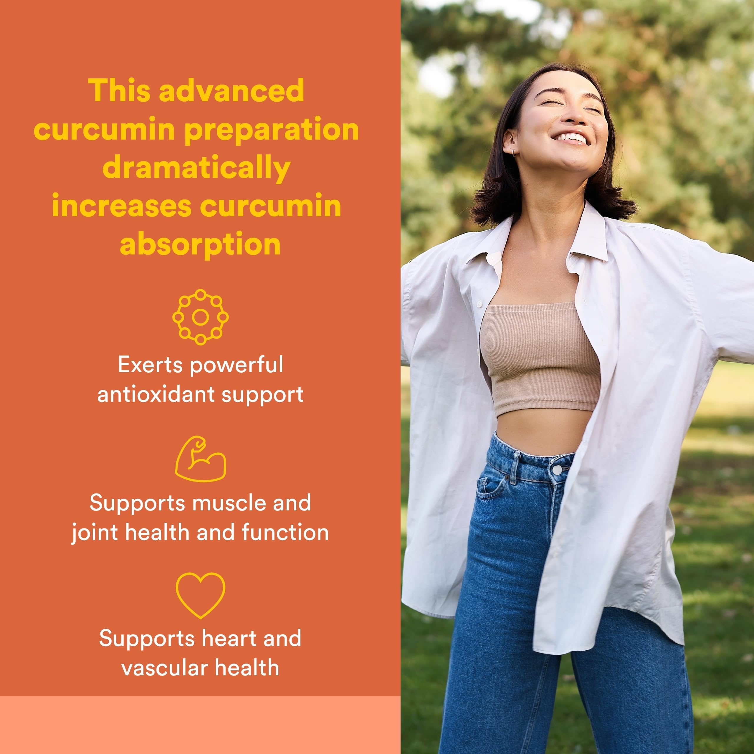 Natural Factors CurcuminRich Theracurmin capsules ready for quick consumption