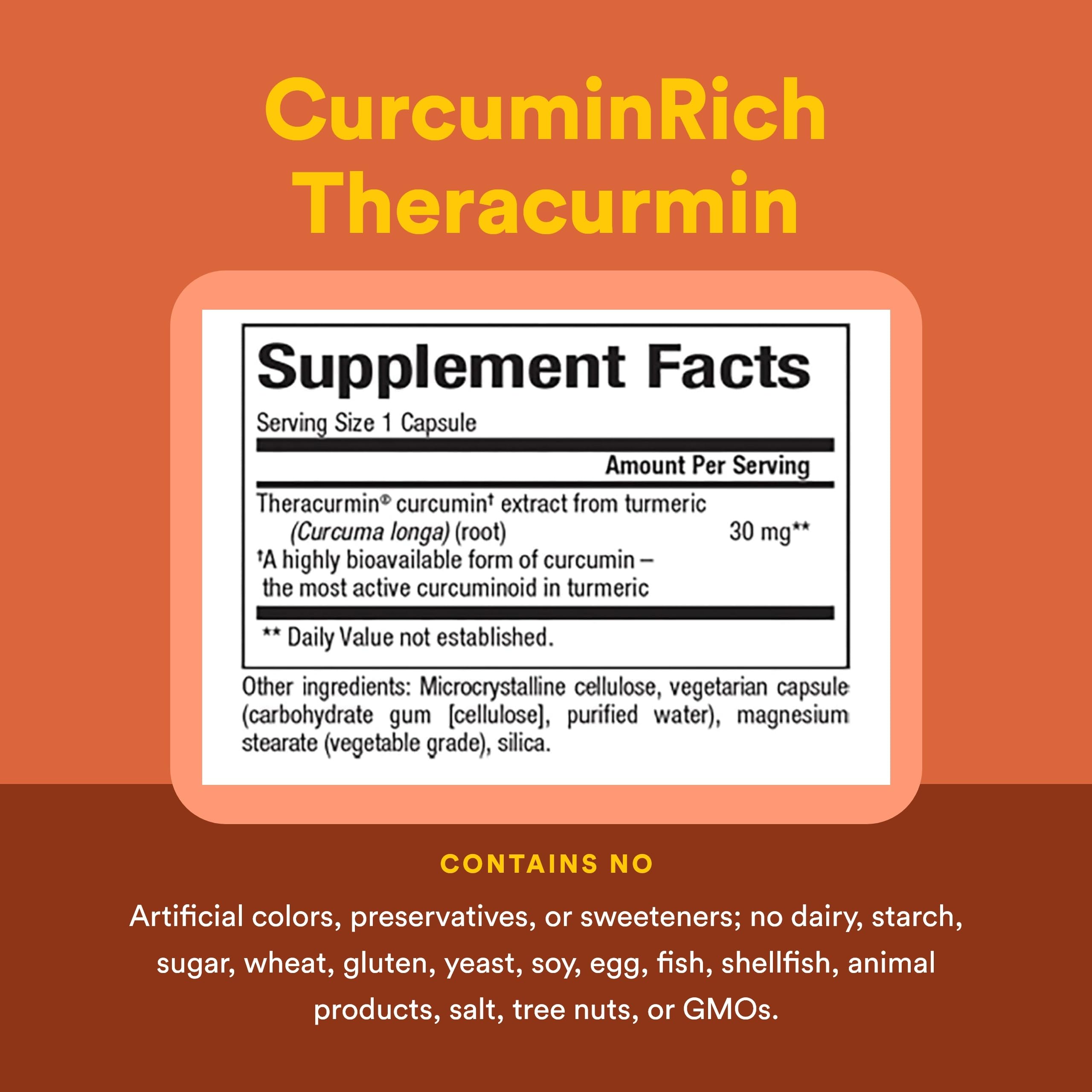 Natural Factors CurcuminRich Theracurmin third-party purity certificate