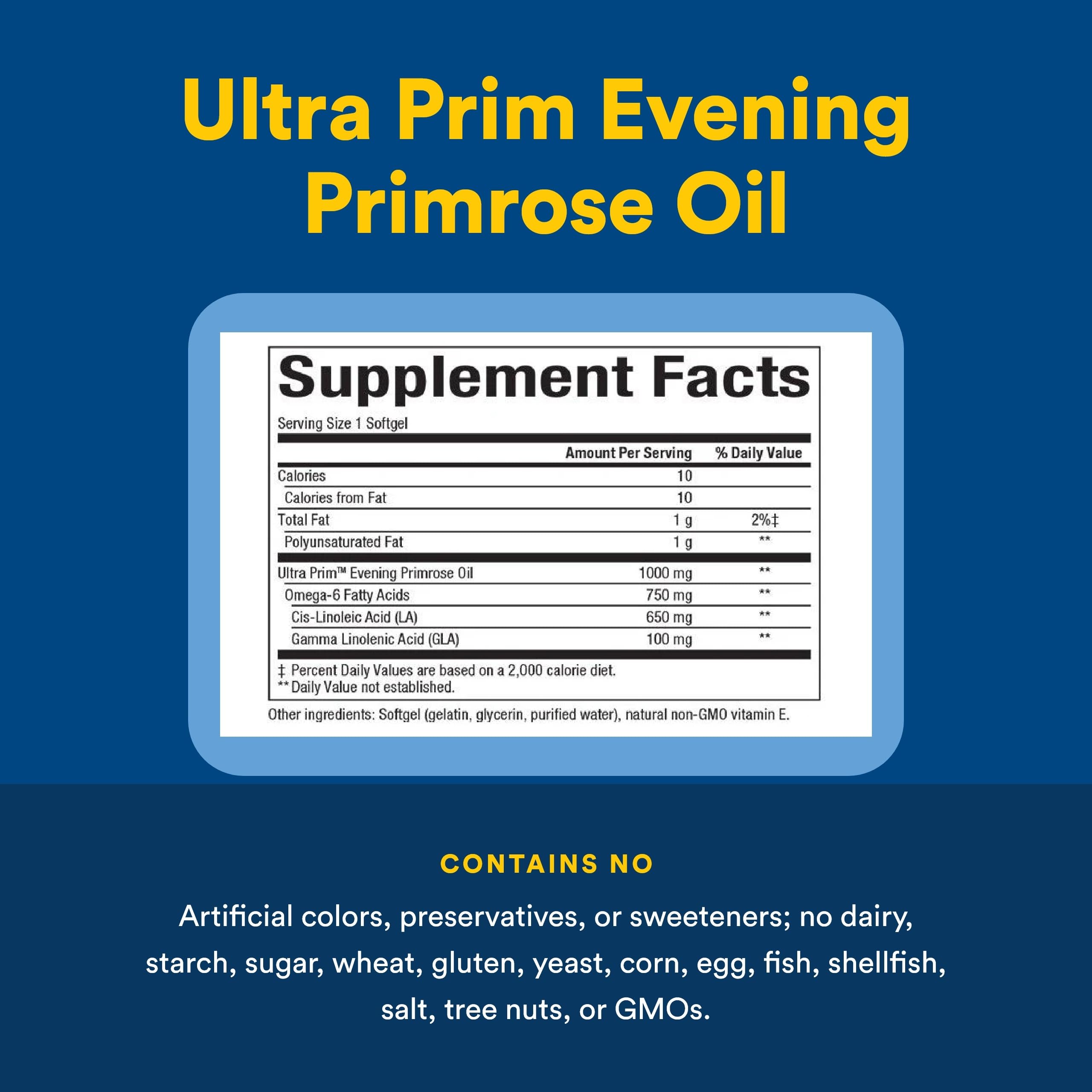 Natural Factors Primrose pour scene showing easy addition to routine.