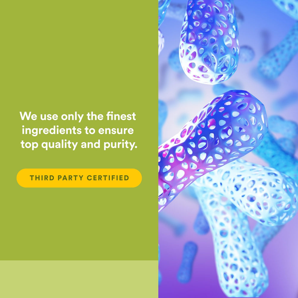 Natural Factors organic farms symbolize high-quality sourcing behind this supplement.