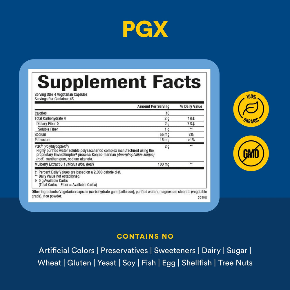 Natural Factors PGX Ultra Matrix soothe digest closeup of herbal blend promoting digestion comfort.