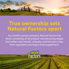 Nutrition label highlights allergen-free, sugar-free features.