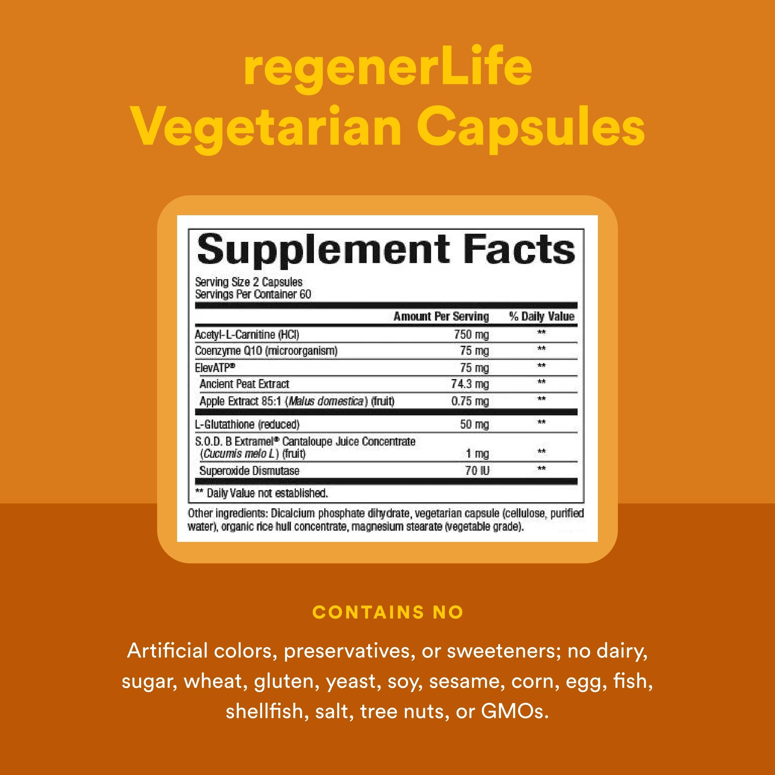 Magnesium and creatine visuals with RegenerLife showing energy metabolism support.