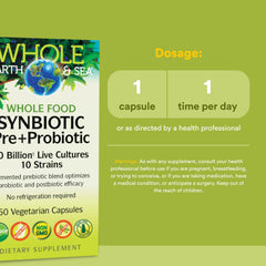 Natural Factors capsules image shows easy daily intake and dairy-free formula.