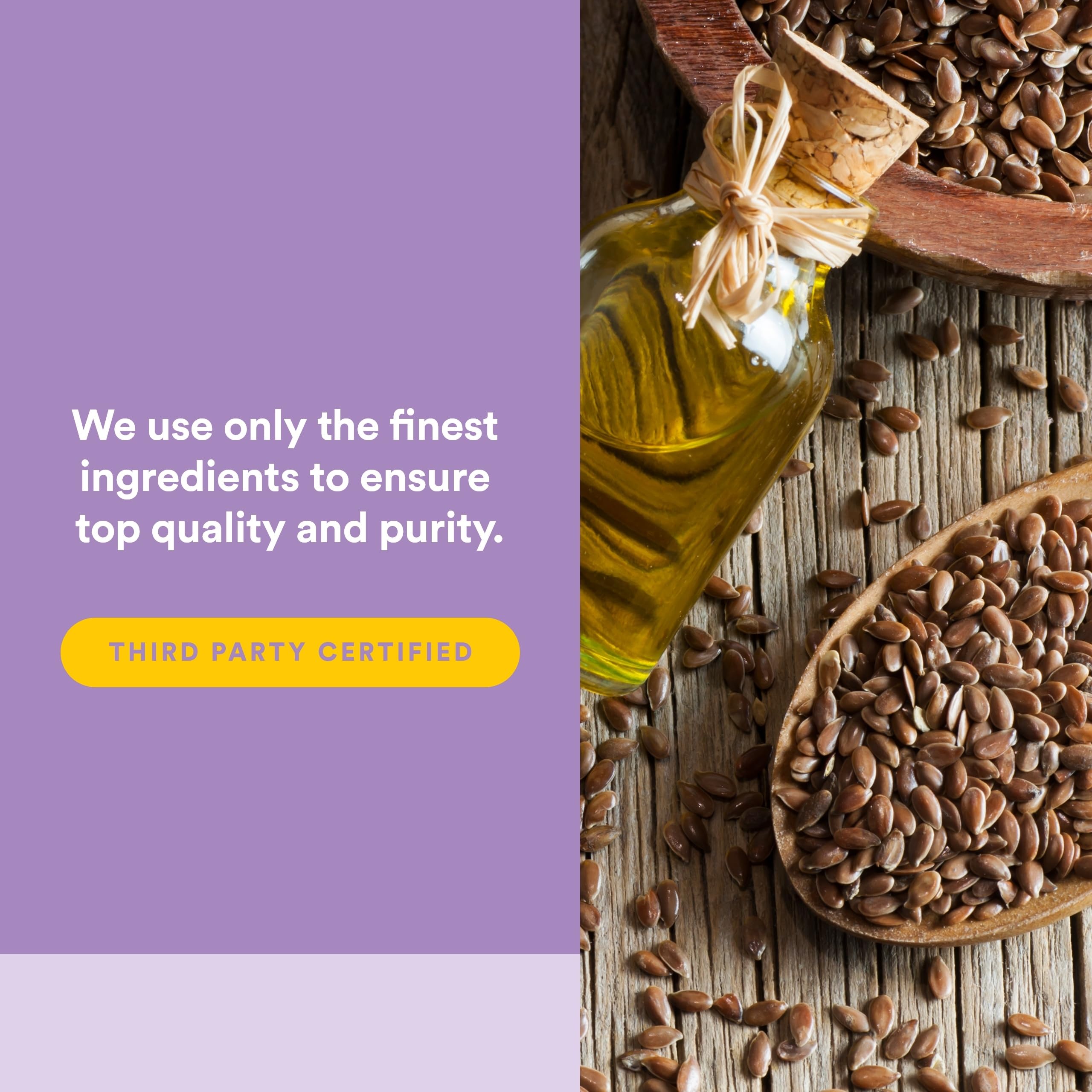 Natural Factors third-party testing seal signaling purity and safety assurance.