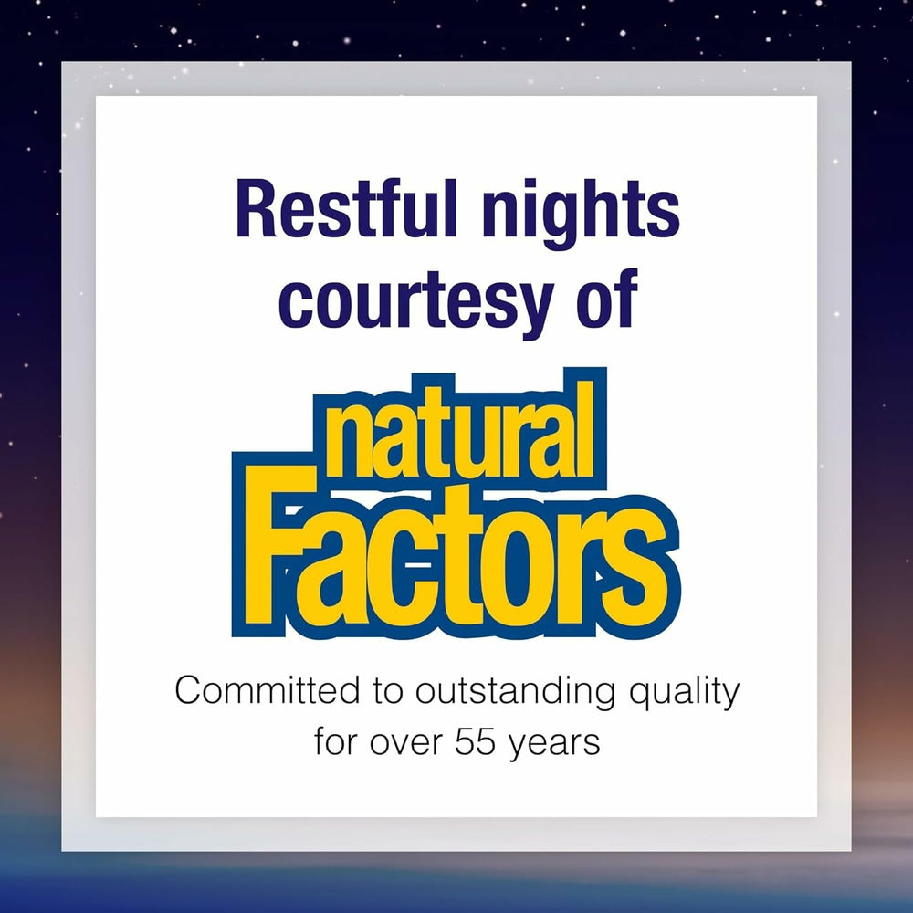 Natural Factors Tranquil Sleep on a bedside table may help promote calmer mornings.
