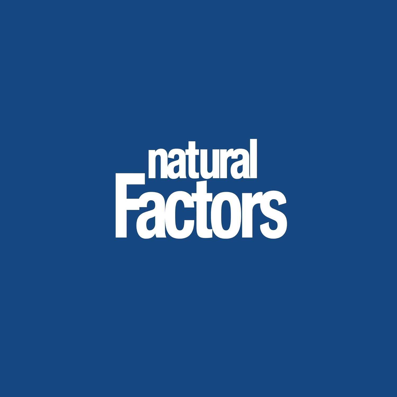 Natural Factors Vitamin D3 5000 IU health and immunity support label.